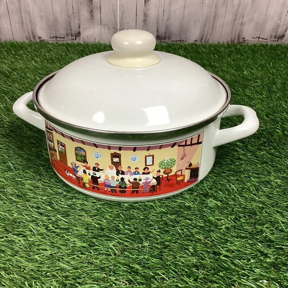 Villeroy & Boch Design NAIF Covered Casserole Pan Pot 8
